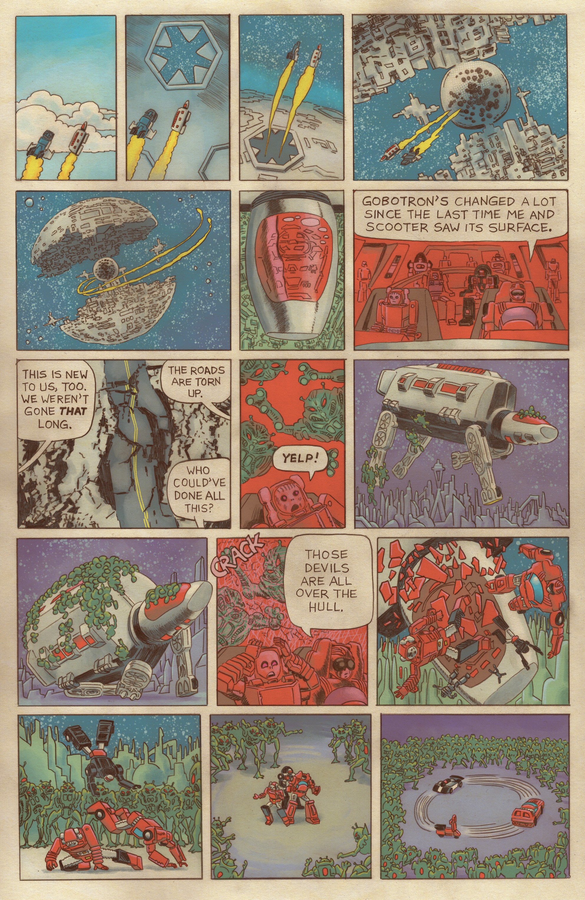 Read online Go-Bots comic -  Issue #5 - 11