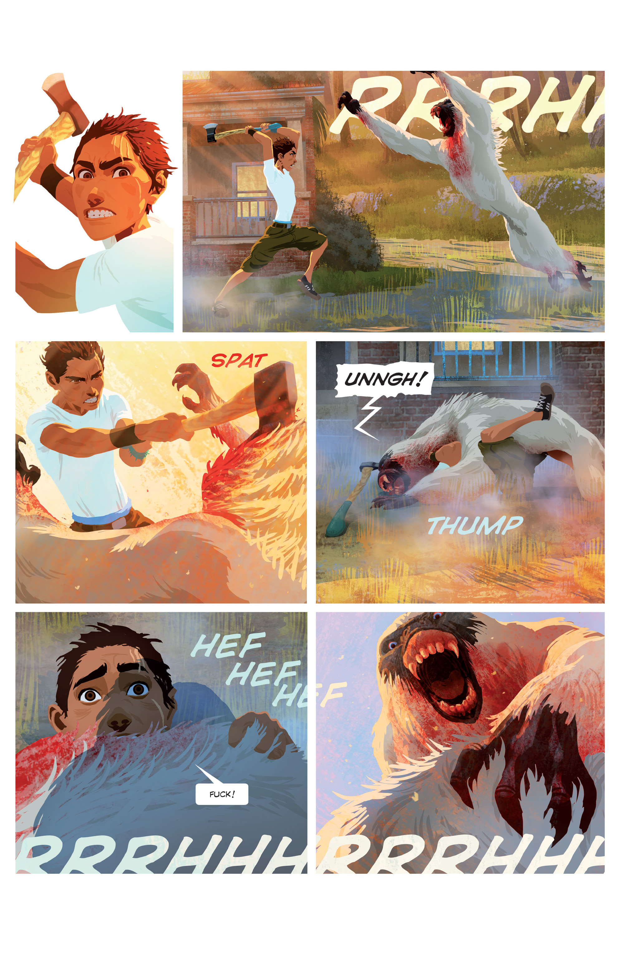 Read online Gung-Ho comic -  Issue #4 - 6