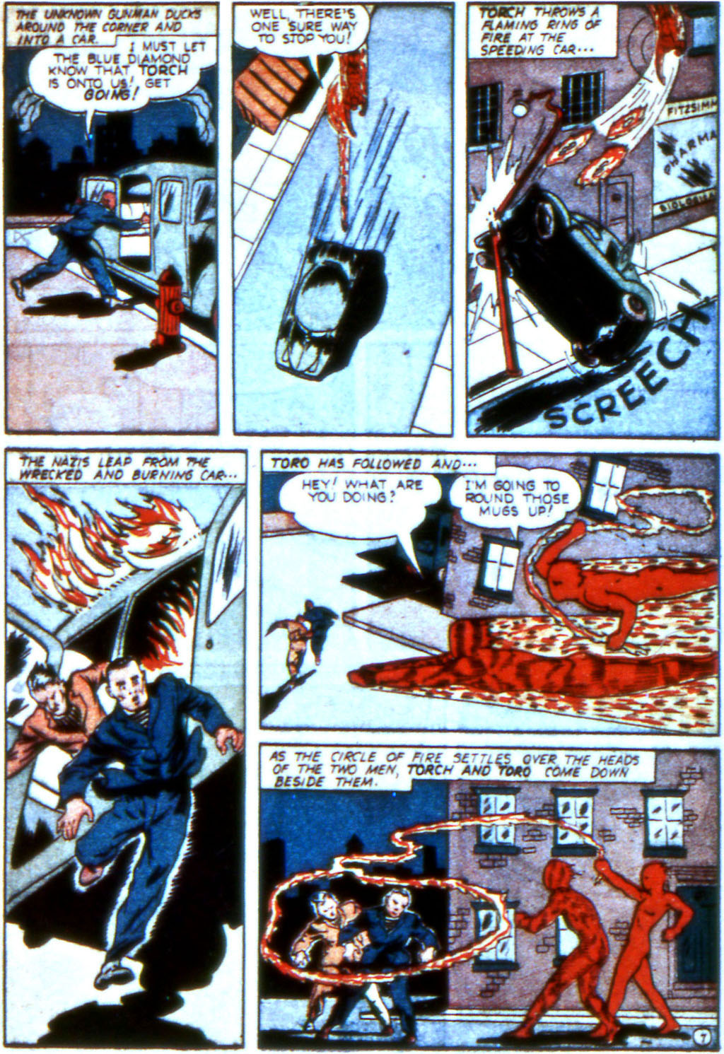 Read online The Human Torch (1940) comic -  Issue #11 - 30