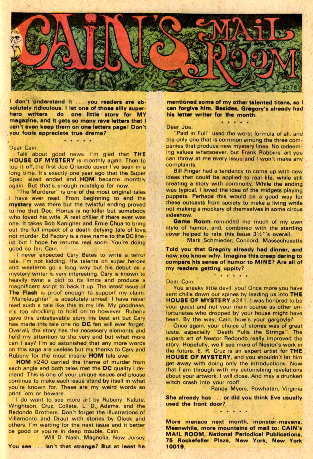 Read online House of Mystery (1951) comic -  Issue #245 - 33