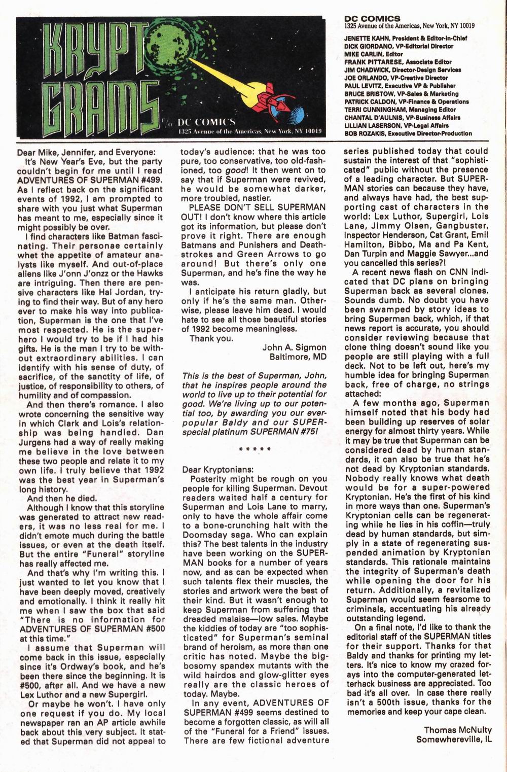 Read online Adventures of Superman (1987) comic -  Issue #503 - 24