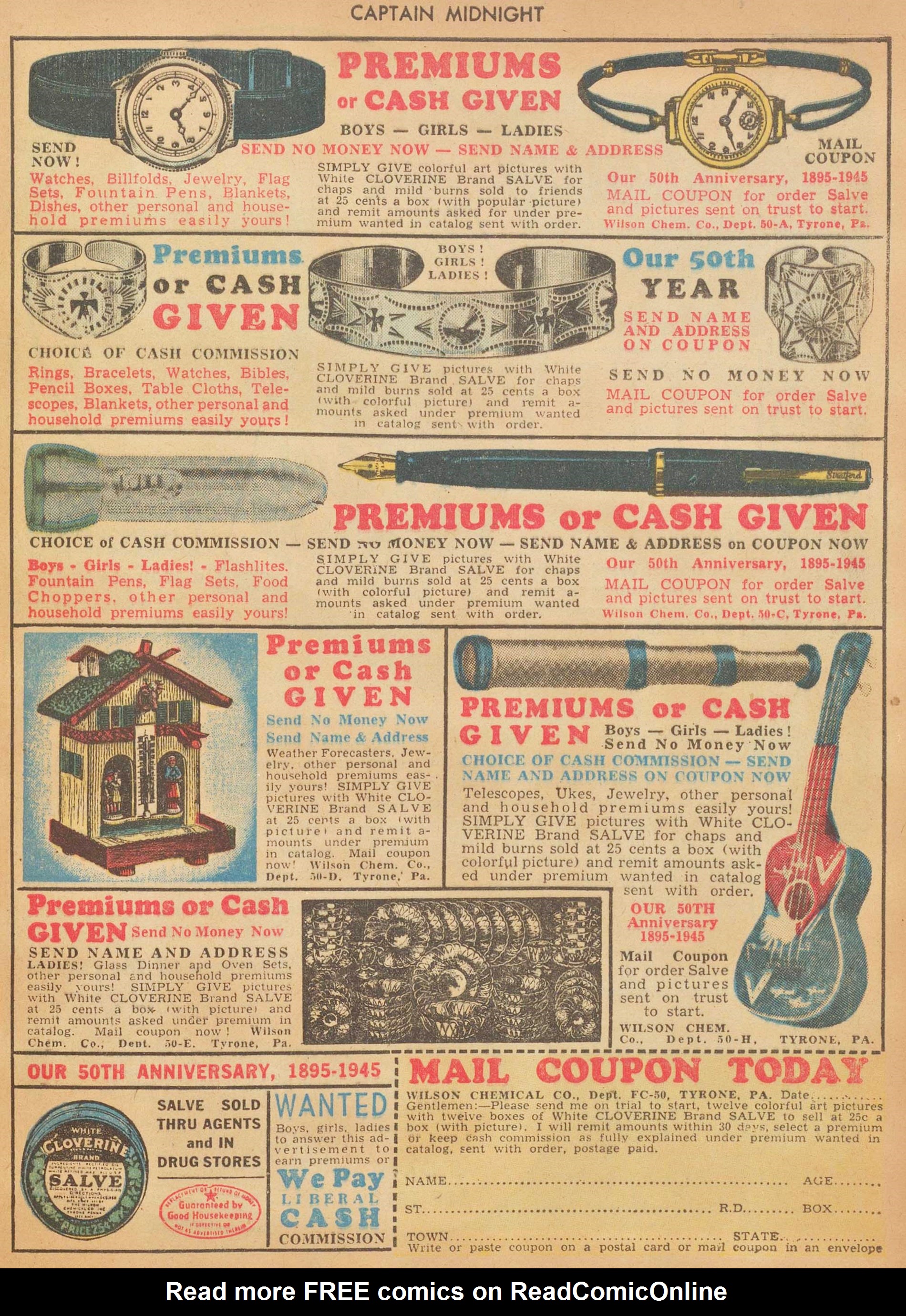 Read online Captain Midnight (1942) comic -  Issue #27 - 33