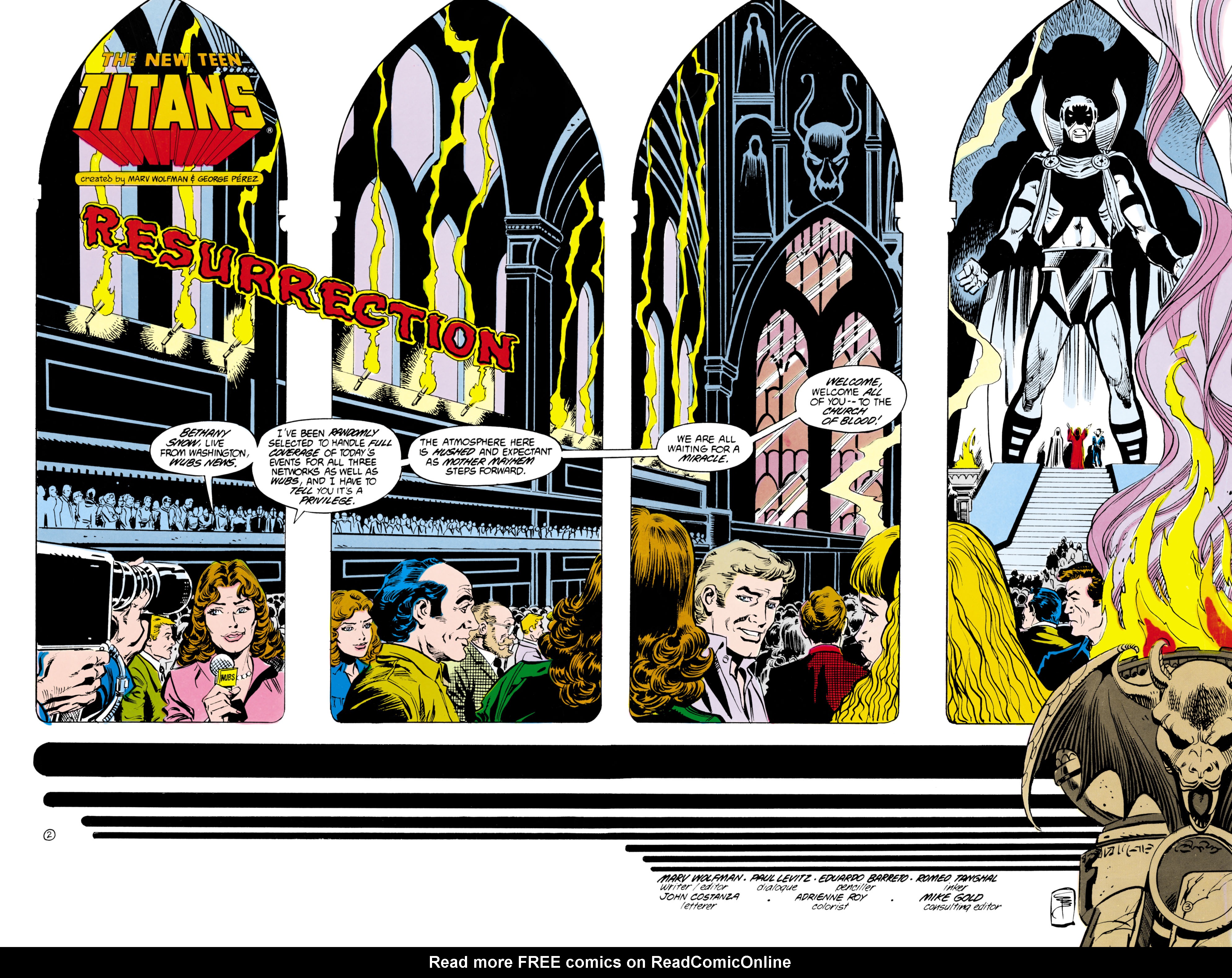 Read online The New Teen Titans (1984) comic -  Issue #28 - 3