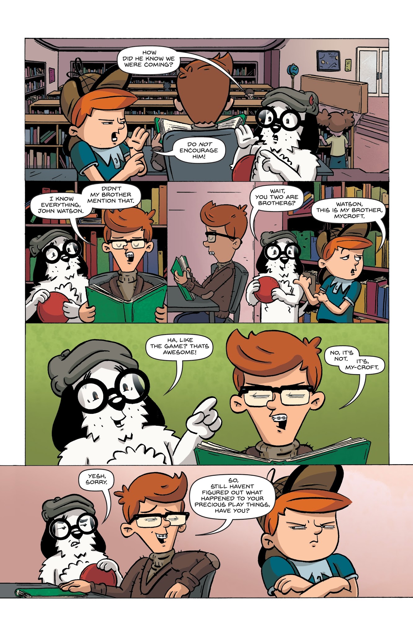 Read online Kid Sherlock comic -  Issue #3 - 12