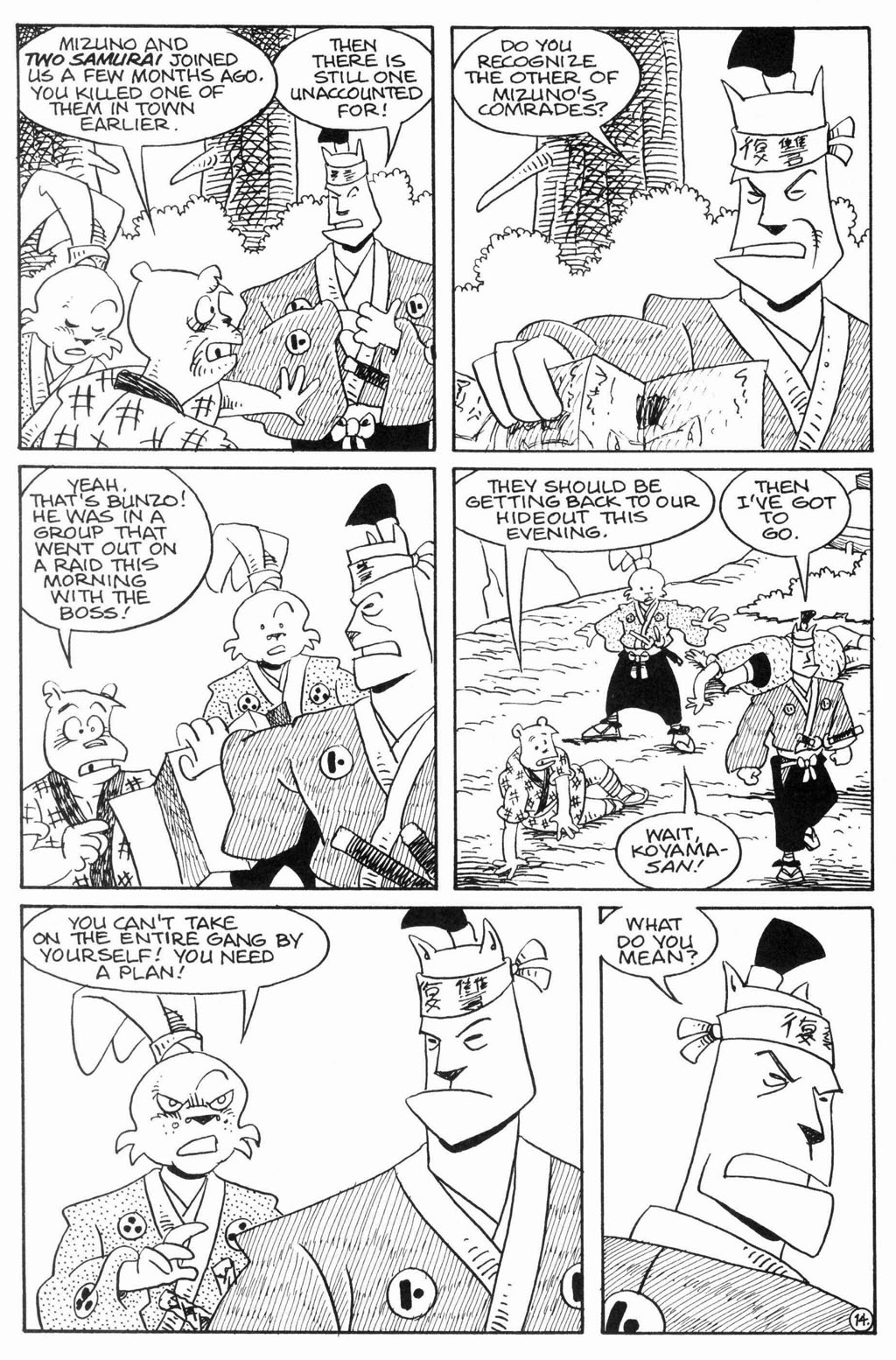 Usagi Yojimbo (1996) Issue #53 #53 - English 16