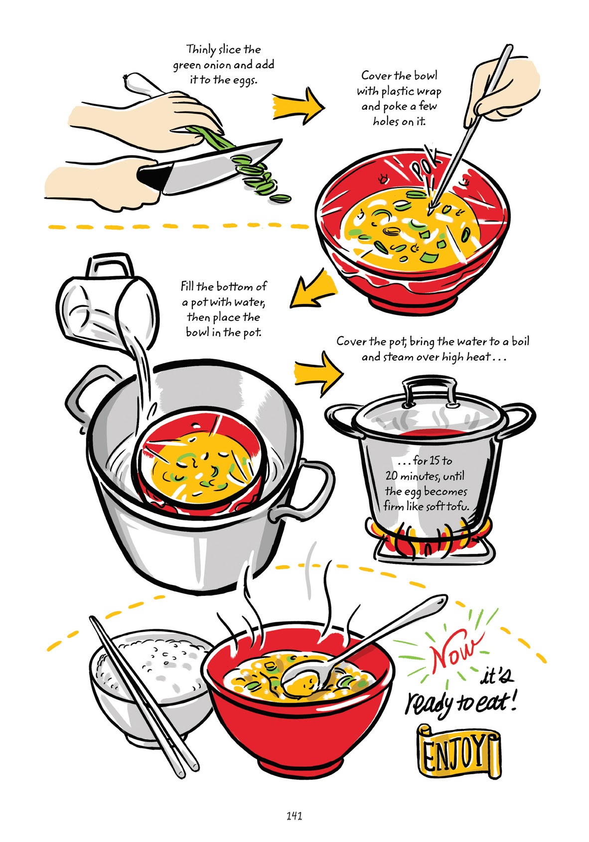 Read online Cook Korean! A Comic Book With Recipes comic -  Issue # TPB (Part 2) - 42