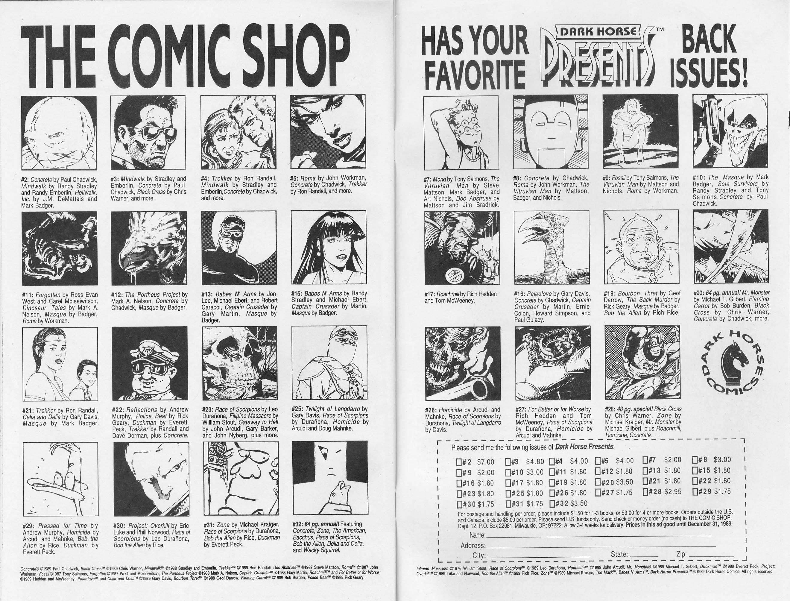 Read online Dark Horse Presents (1986) comic -  Issue #36 - 31