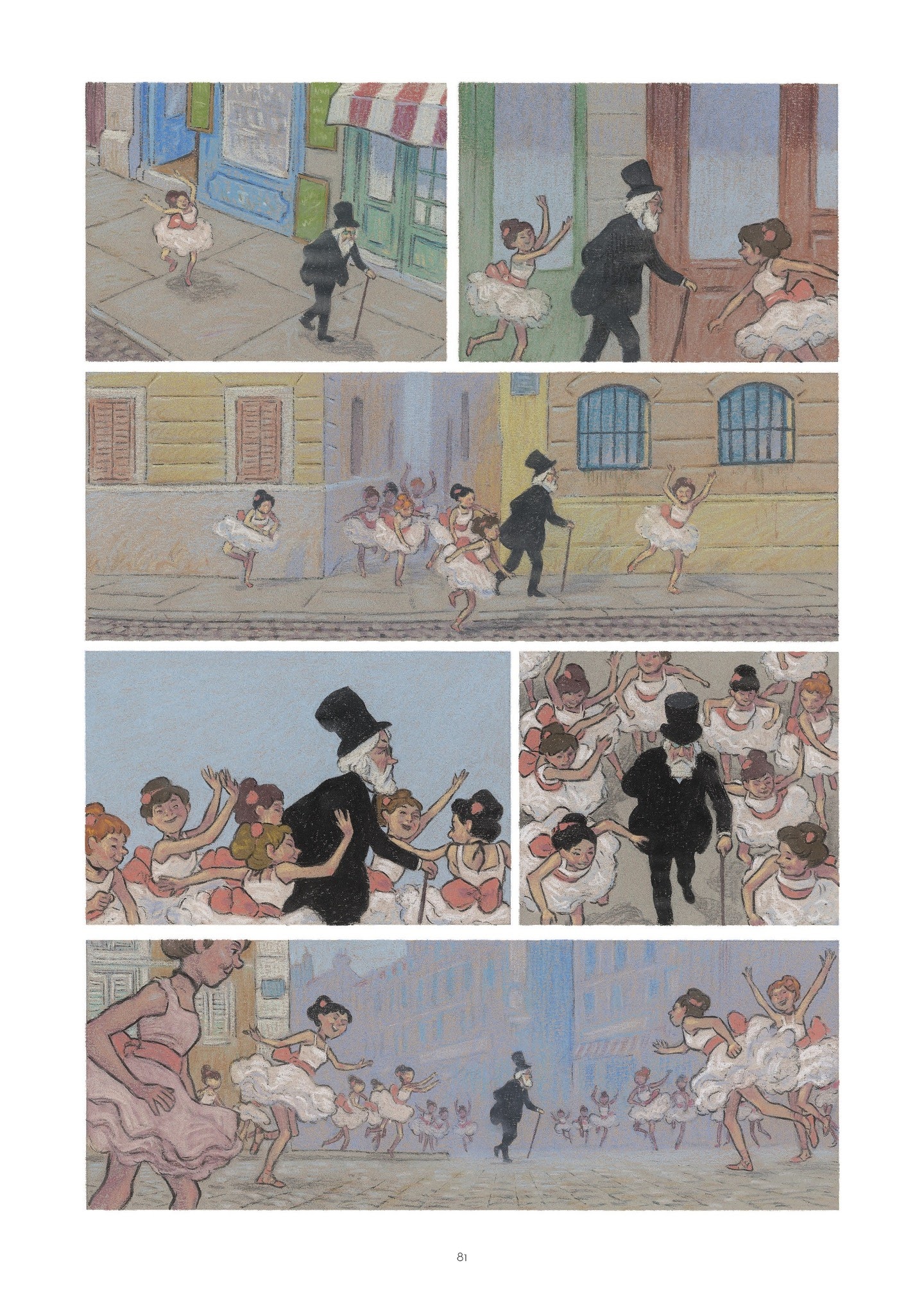 Read online Degas and Cassatt: The Dance of Solitude comic -  Issue # TPB - 80