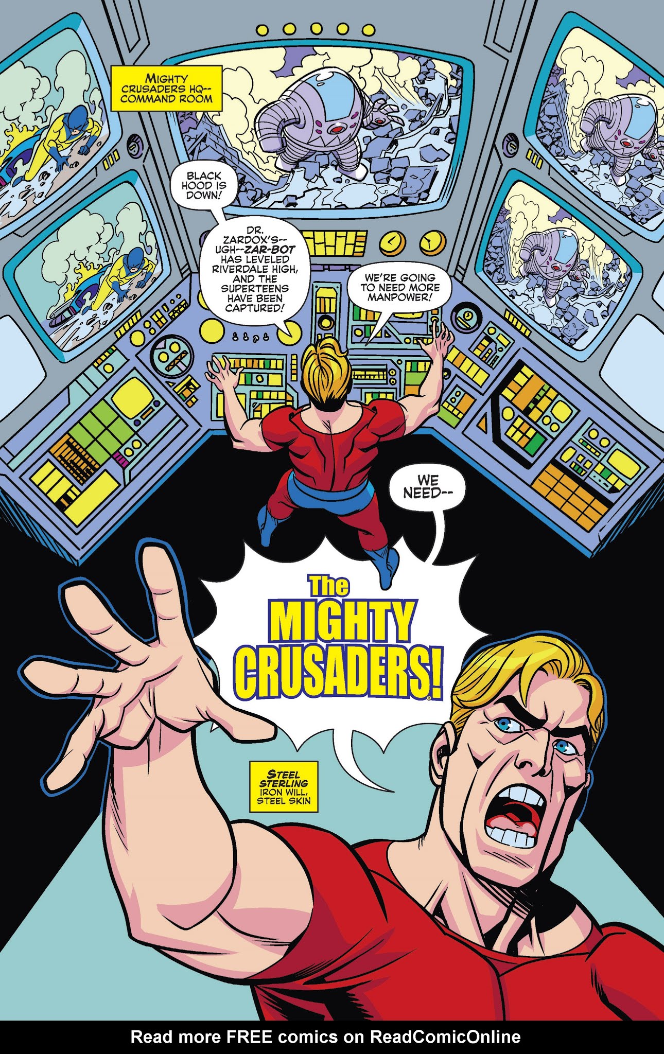 Read online Archie's Superteens Versus Crusaders comic -  Issue #2 - 3