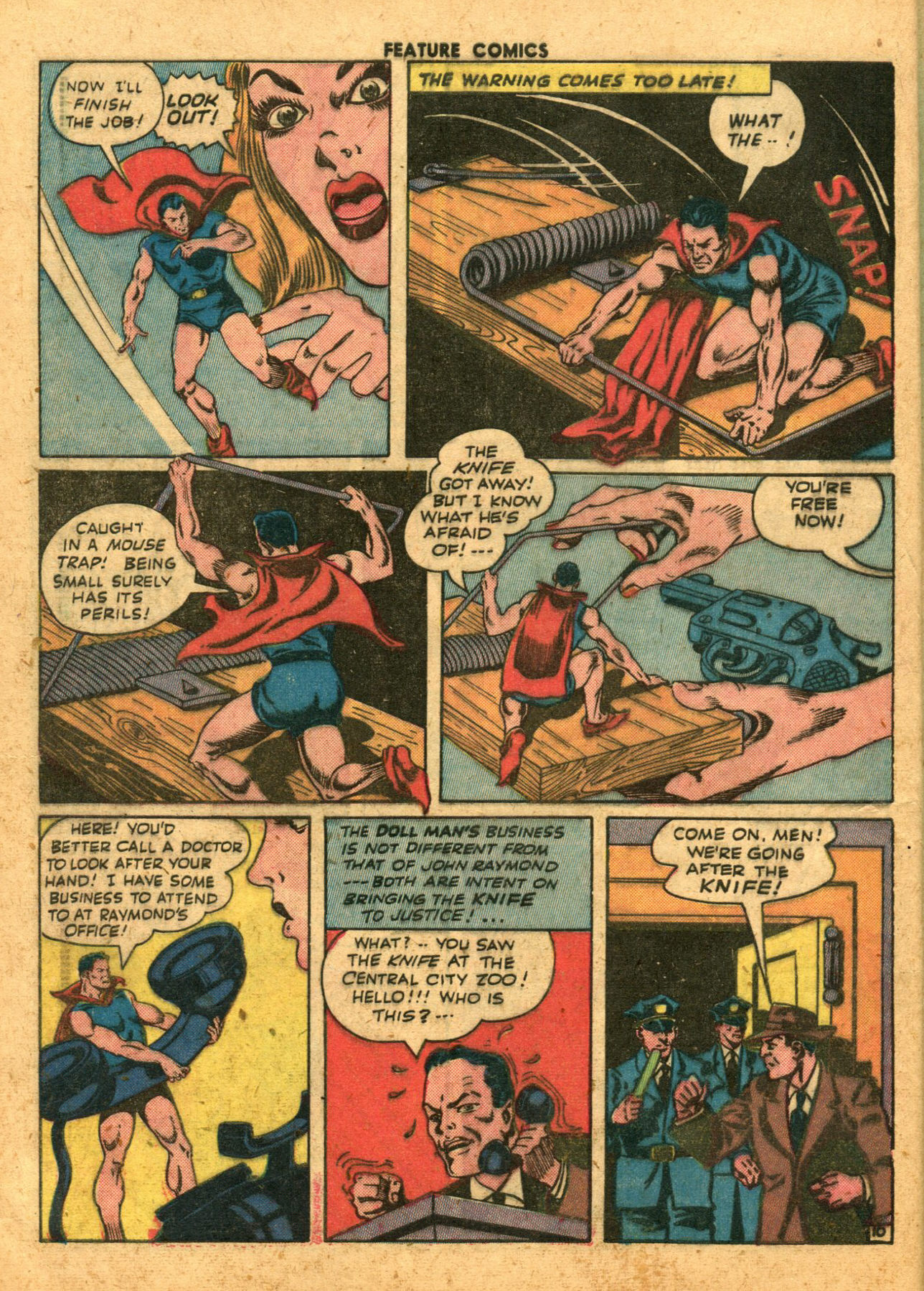 Read online Feature Comics comic -  Issue #78 - 12