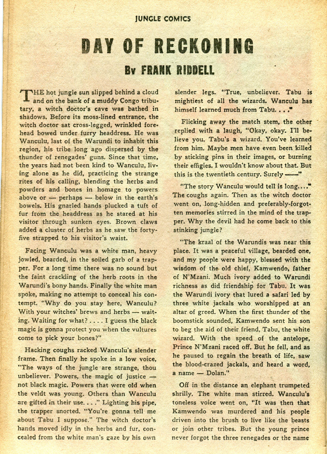 Read online Jungle Comics comic -  Issue #82 - 34