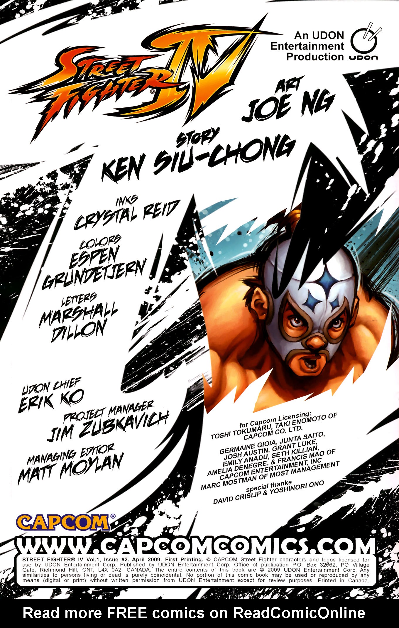 Read online Street Fighter IV comic -  Issue #2 - 3