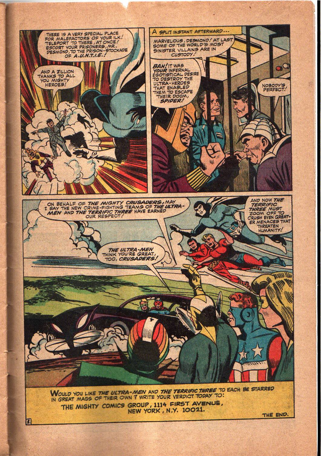Read online The Mighty Crusaders (1965) comic -  Issue #5 - 25