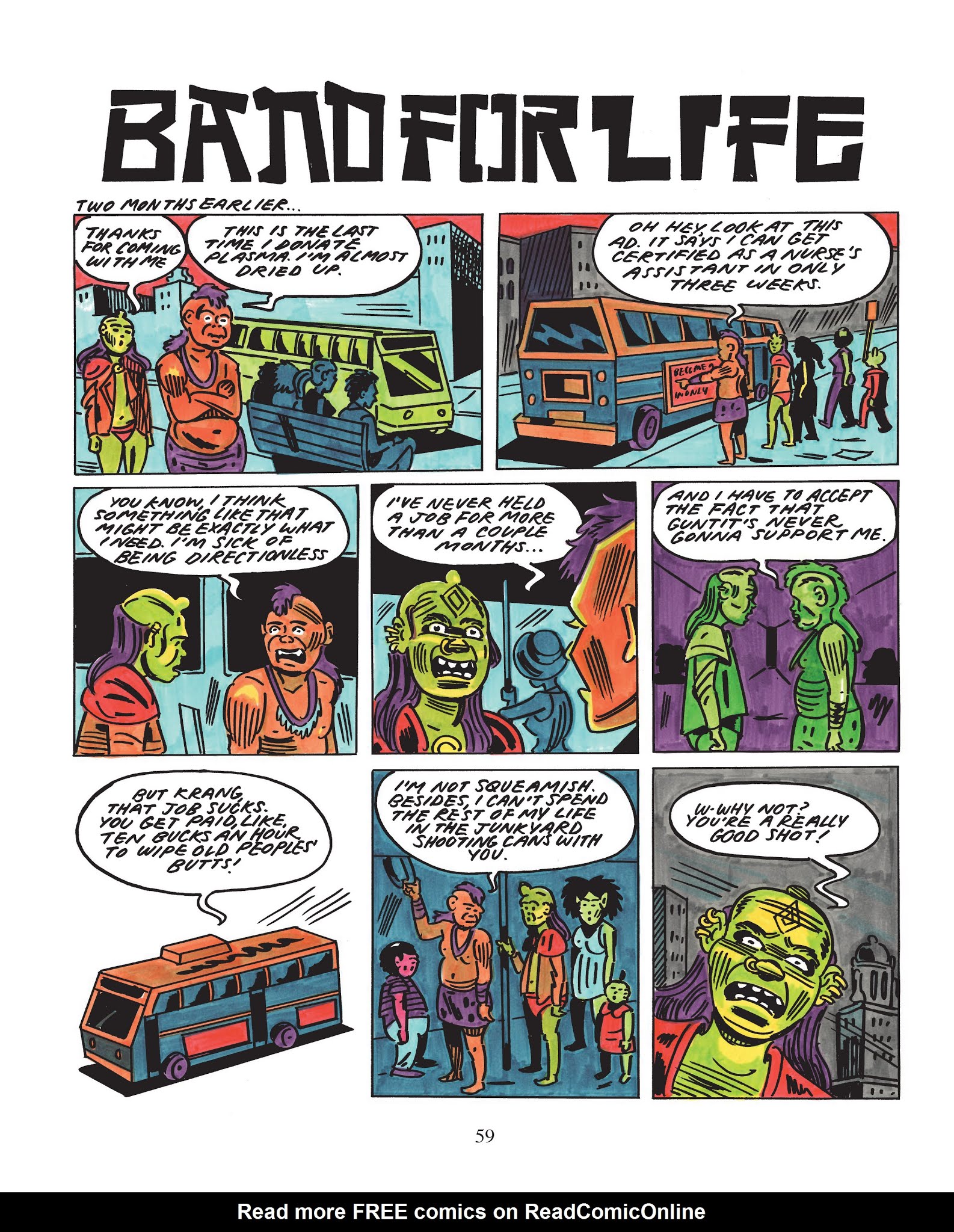 Read online Band for Life comic -  Issue # TPB (Part 1) - 60