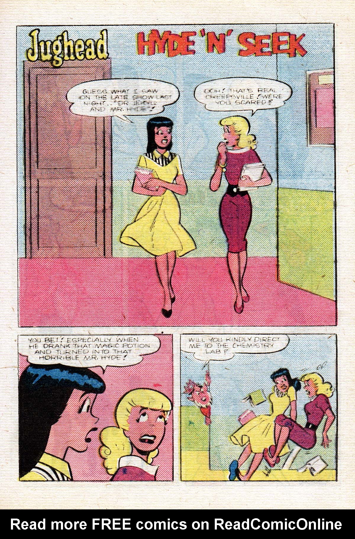 Read online Jughead Jones Comics Digest comic -  Issue #40 - 56