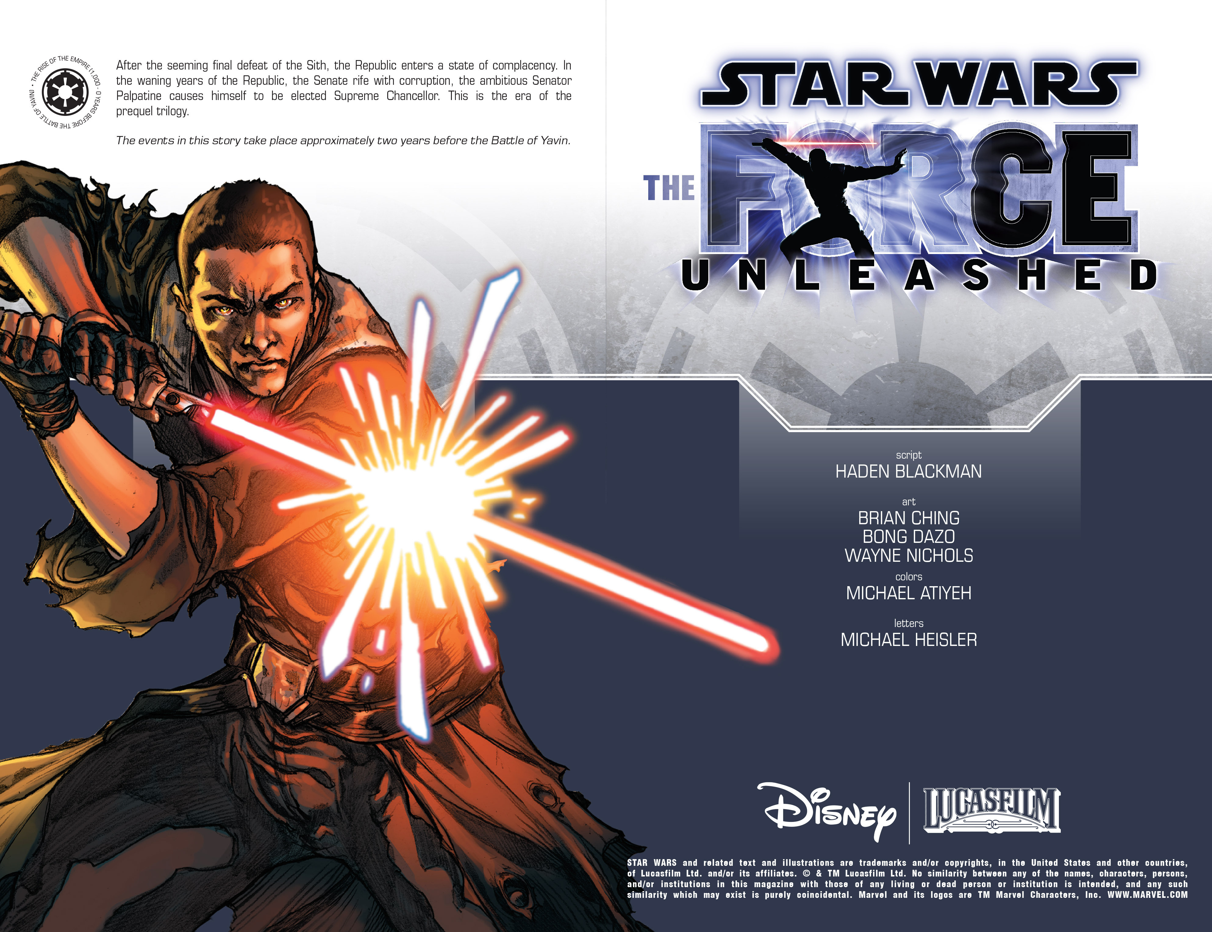 Read online Star Wars: The Force Unleashed comic -  Issue # Full - 3