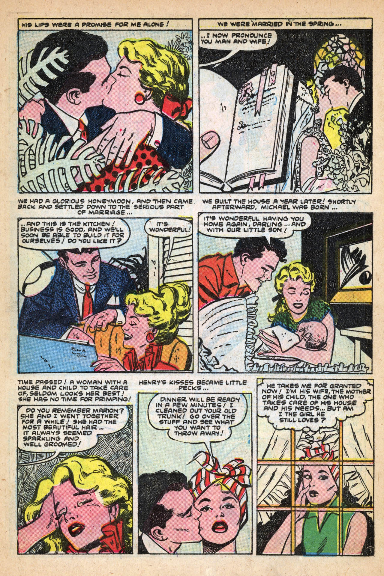 Read online Love Romances comic -  Issue #44 - 5