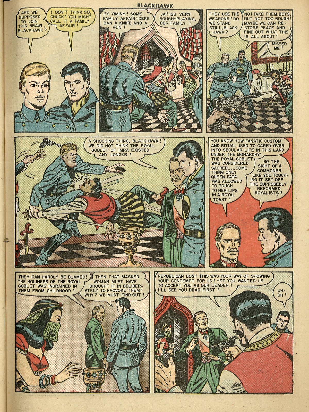 Read online Blackhawk (1957) comic -  Issue #33 - 46