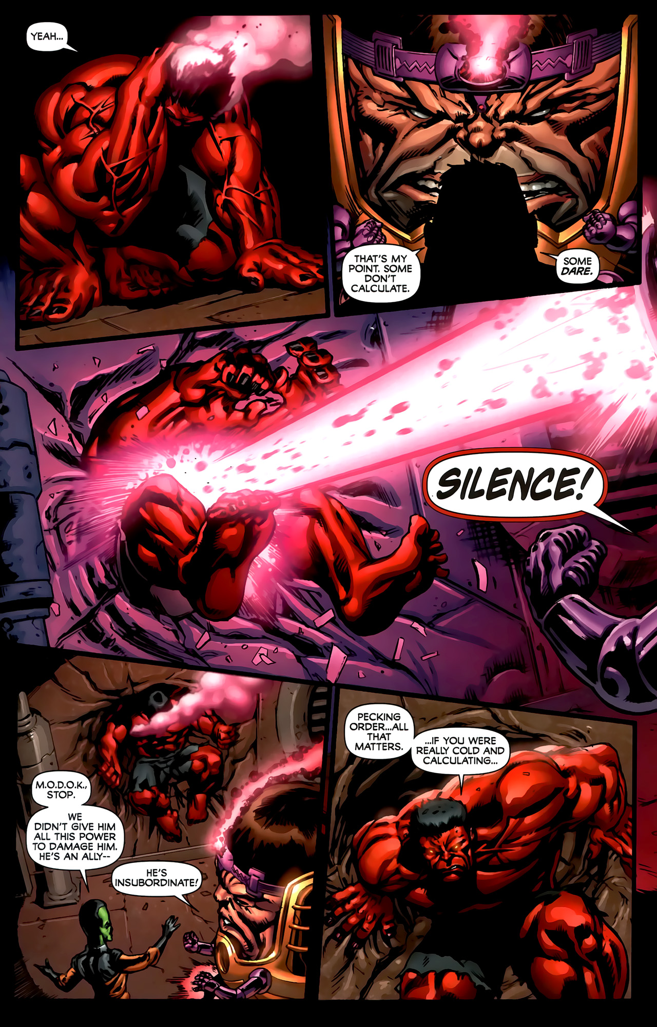 Read online Fall of the Hulks: Red Hulk comic -  Issue #4 - 7