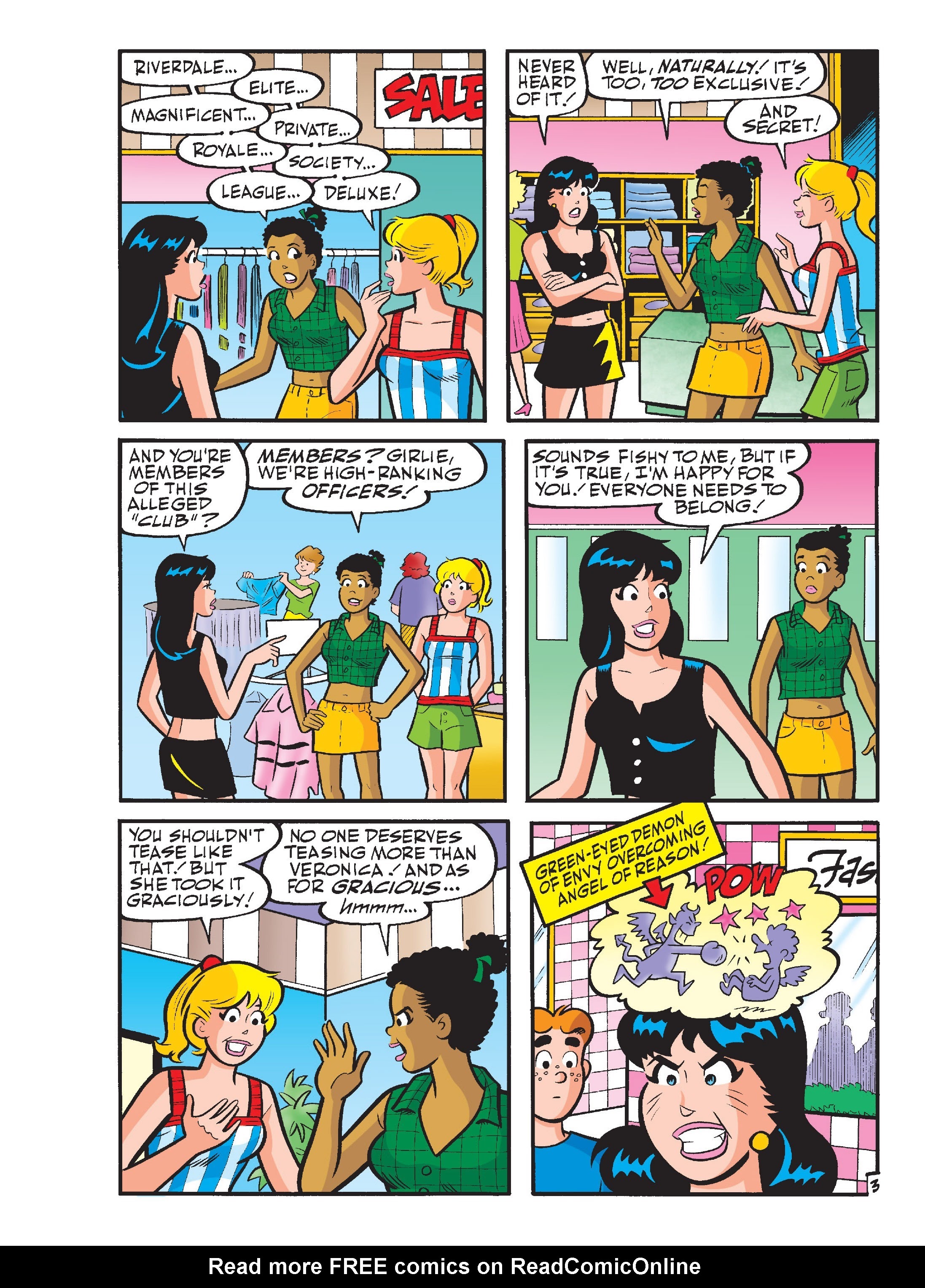 Read online Betty & Veronica Friends Double Digest comic -  Issue #249 - 180