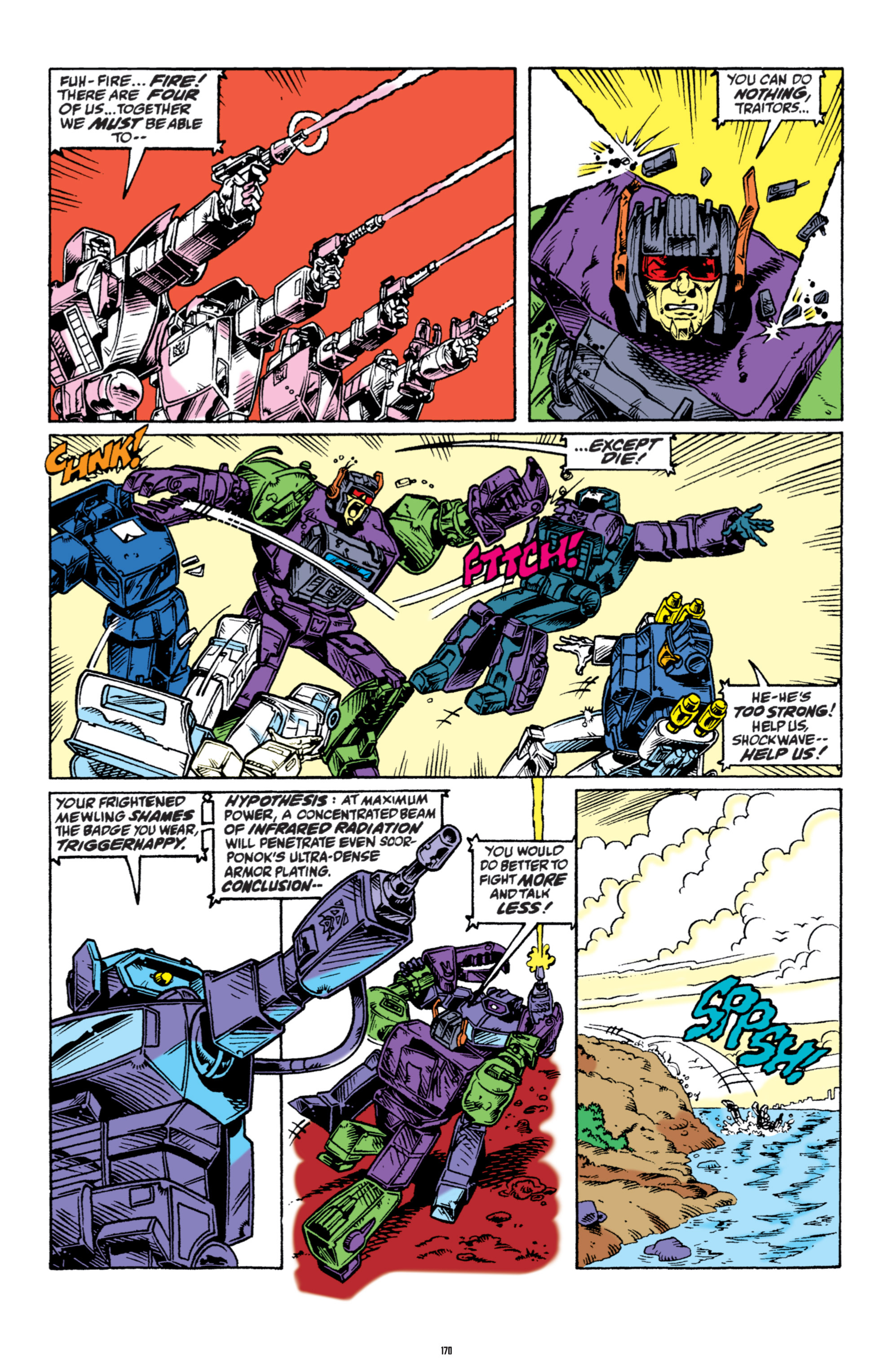 Read online The Transformers Classics comic -  Issue # TPB 6 - 170