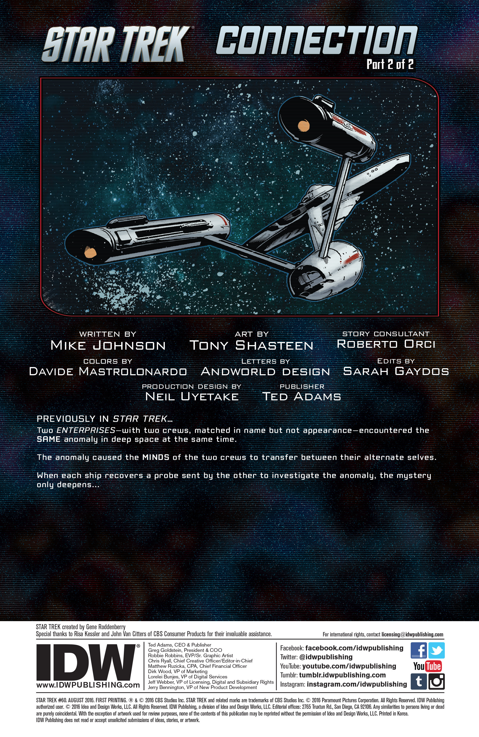 Read online Star Trek (2011) comic -  Issue #60 - 2
