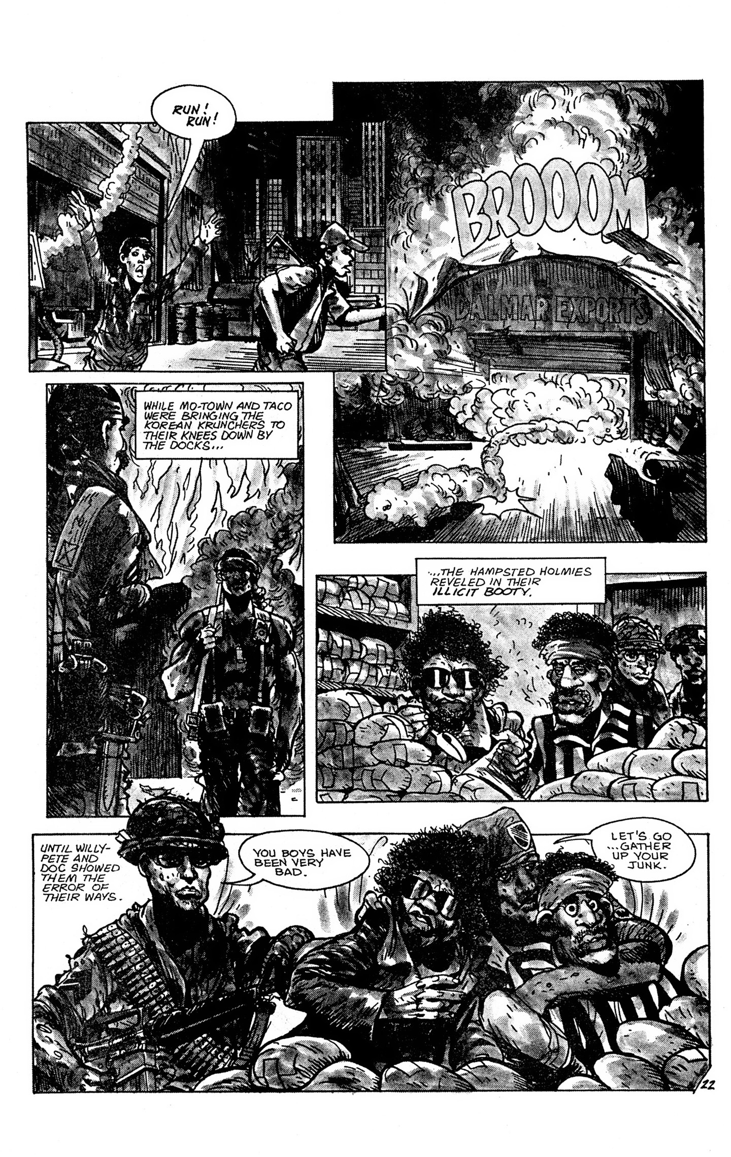 Read online Fire Team comic -  Issue #2 - 28