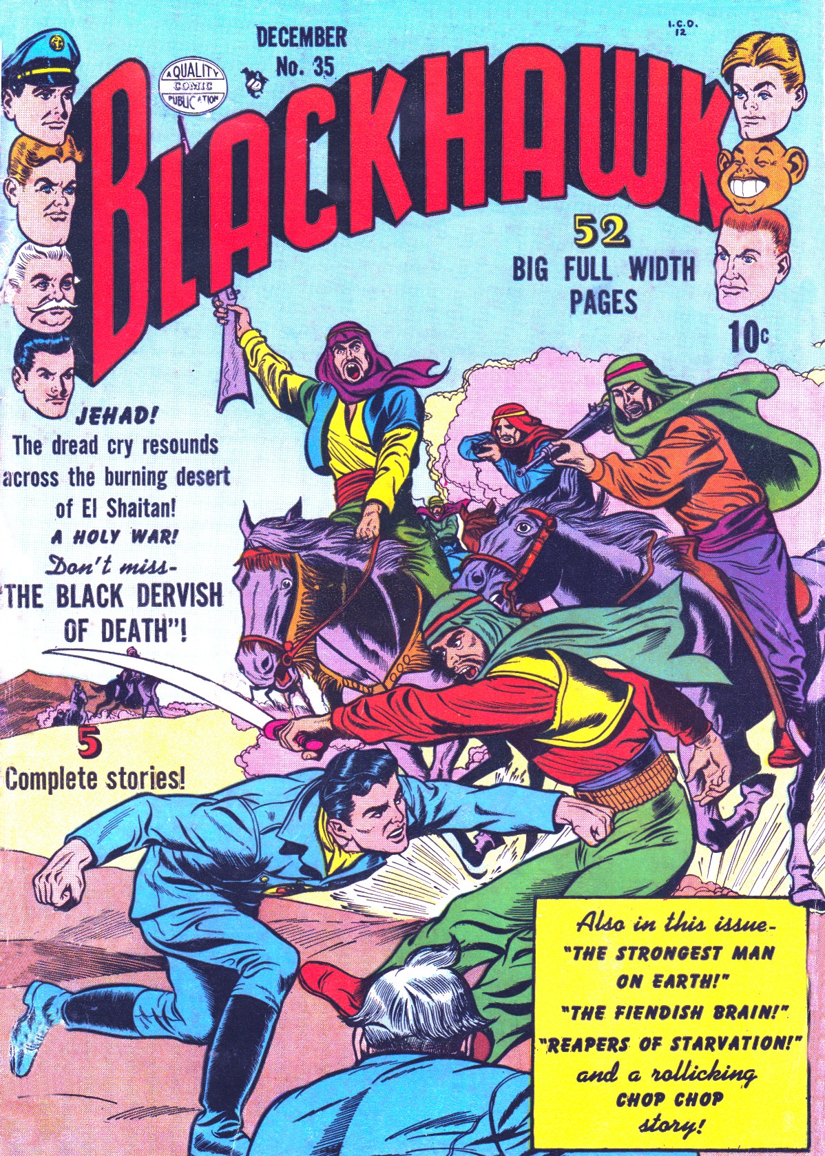 Read online Blackhawk (1957) comic -  Issue #35 - 1