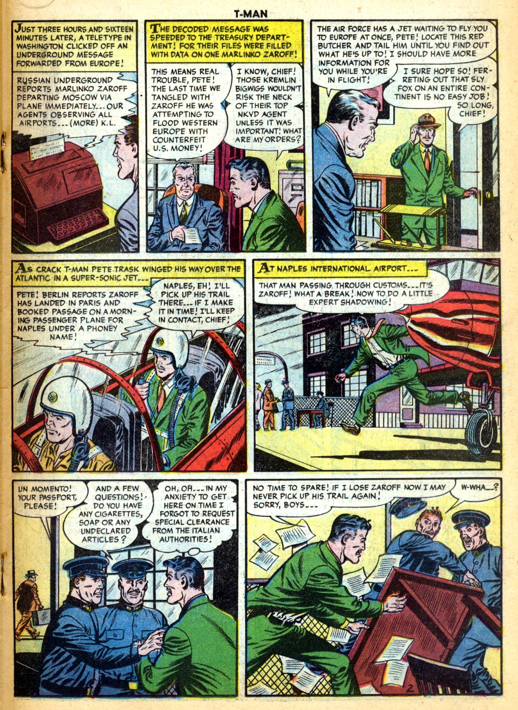 Read online T-Man: World Wide Trouble Shooter comic -  Issue #22 - 19
