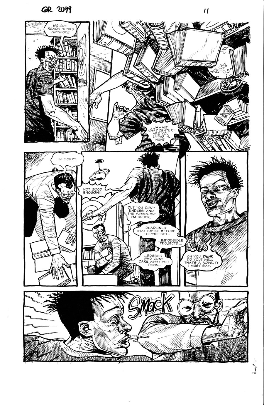 Read online Ghost Rider 2099: Daddy Dearest comic -  Issue # Full - 11