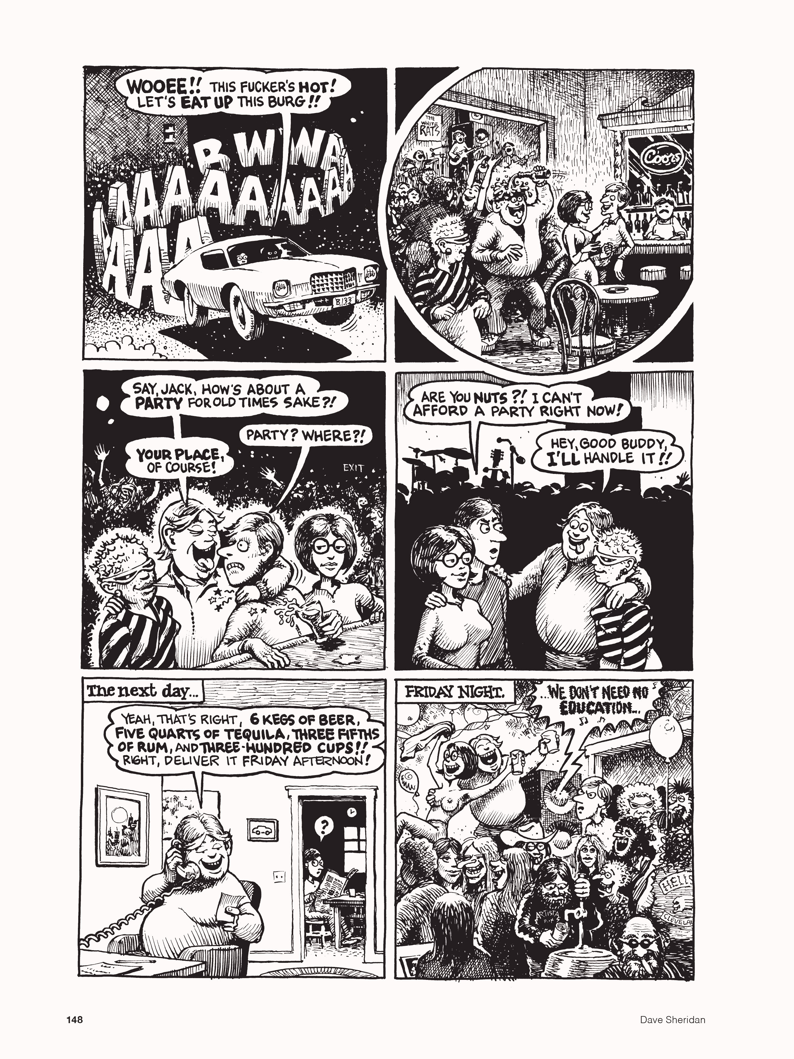 Read online Dave Sheridan: Life with Dealer McDope, the Leather Nun, and the Fabulous Furry Freak Brothers comic -  Issue # TPB (Part 2) - 60