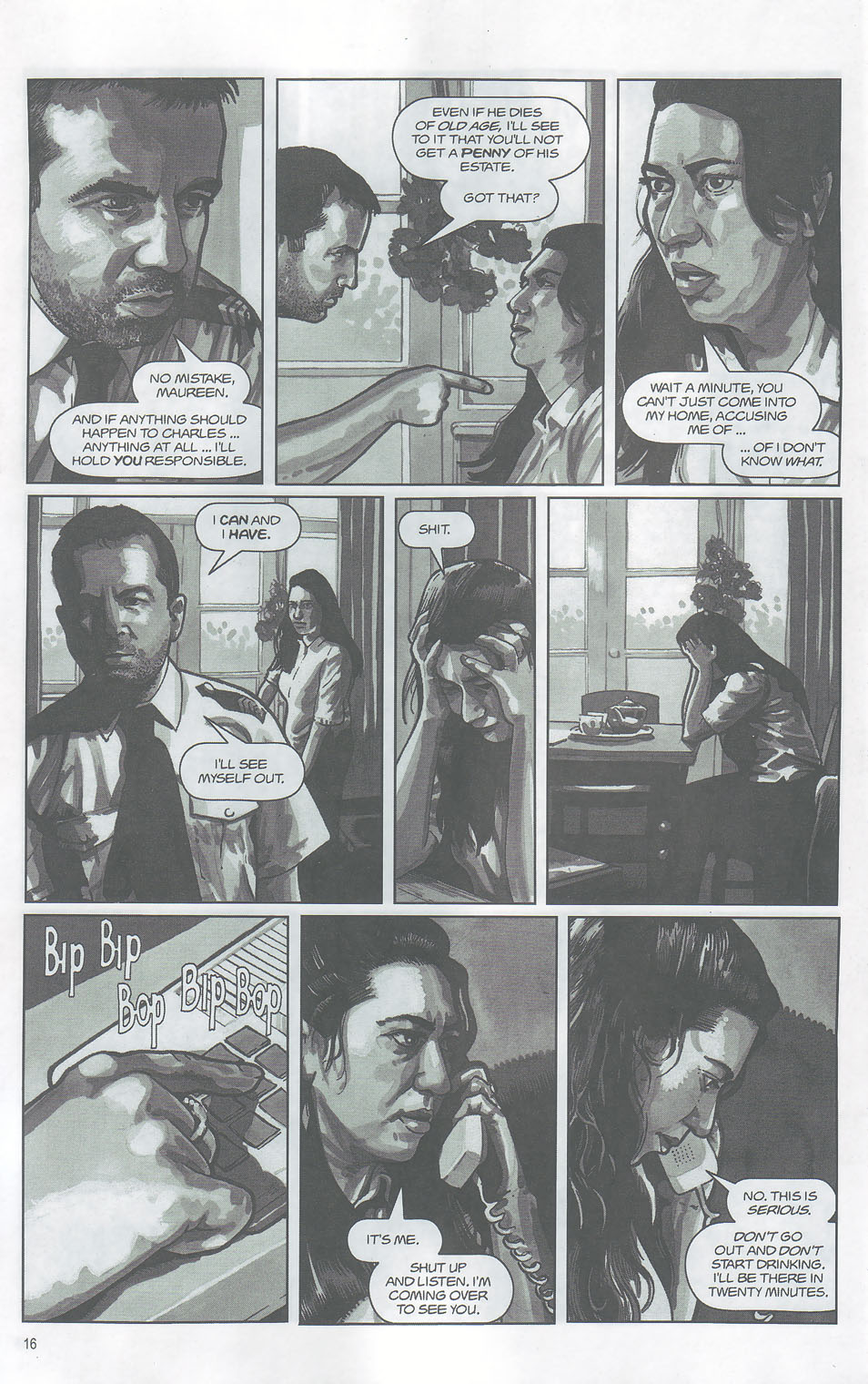 Read online Strangehaven comic -  Issue #18 - 16