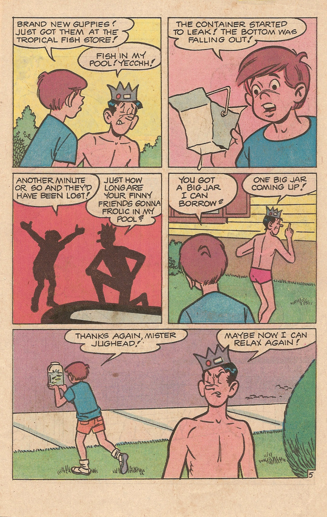 Read online Jughead (1965) comic -  Issue #293 - 7