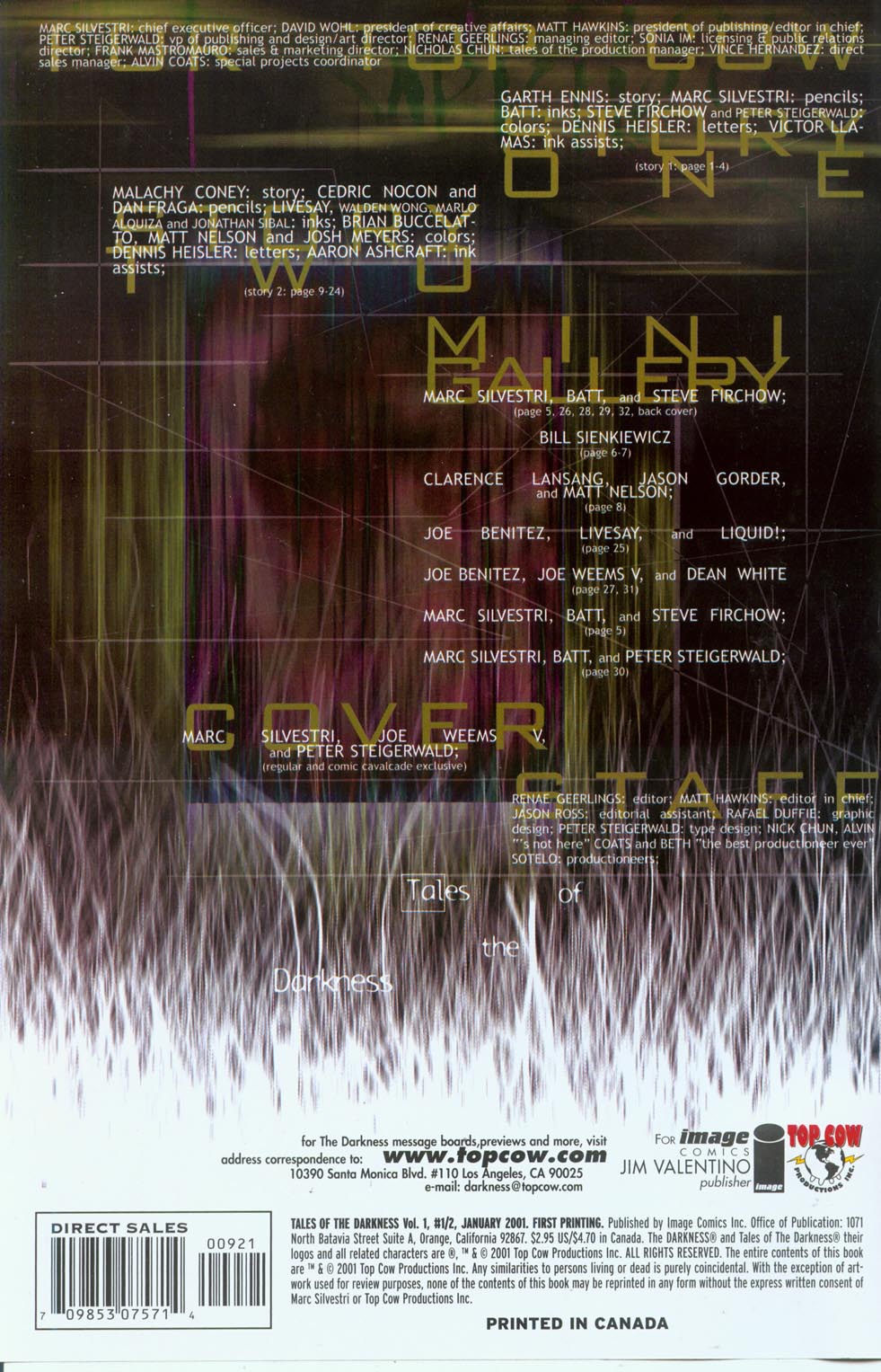 Read online Tales of the Darkness comic -  Issue #0.5 - 3