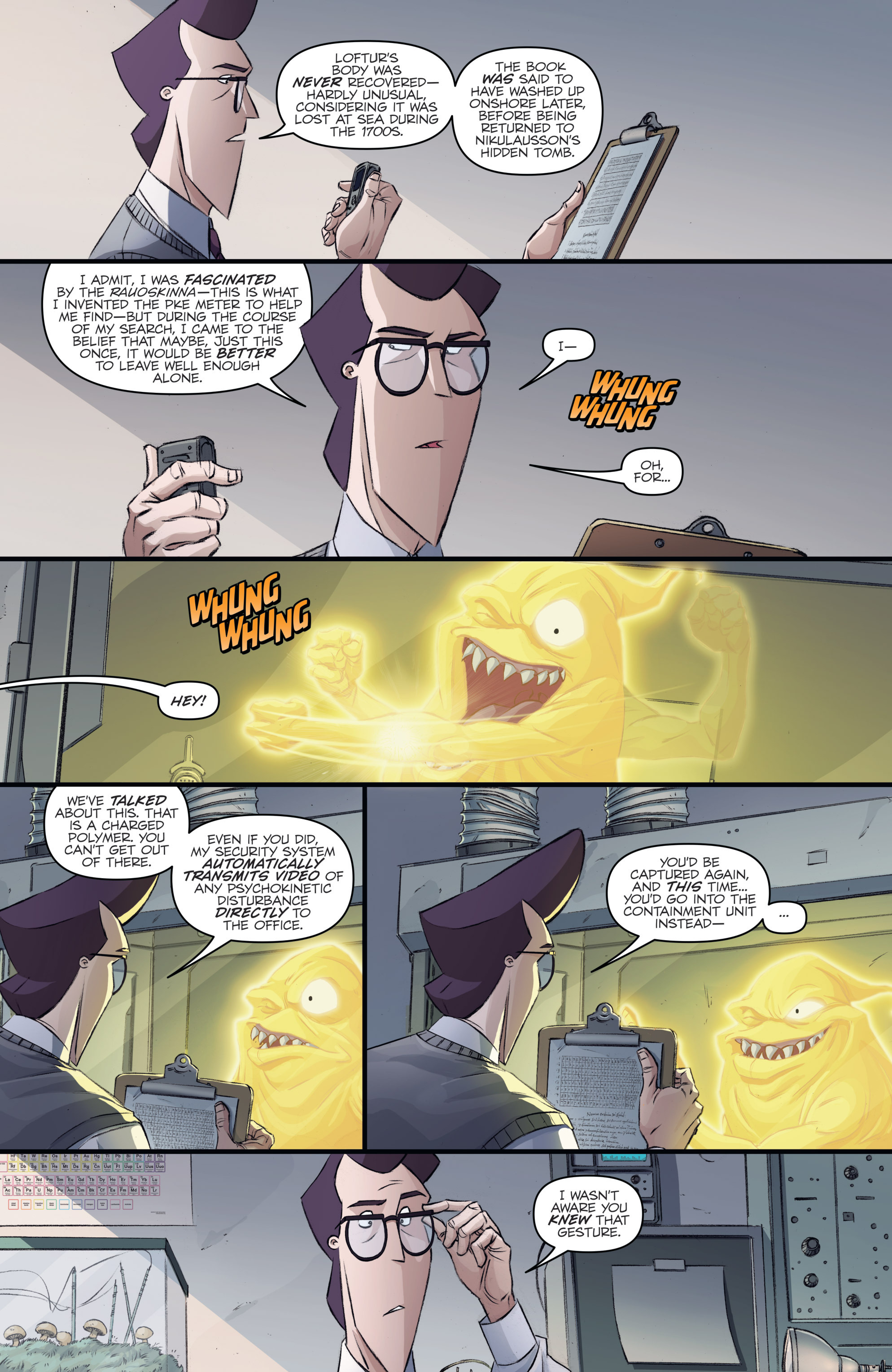 Read online Ghostbusters: International comic -  Issue #5 - 10