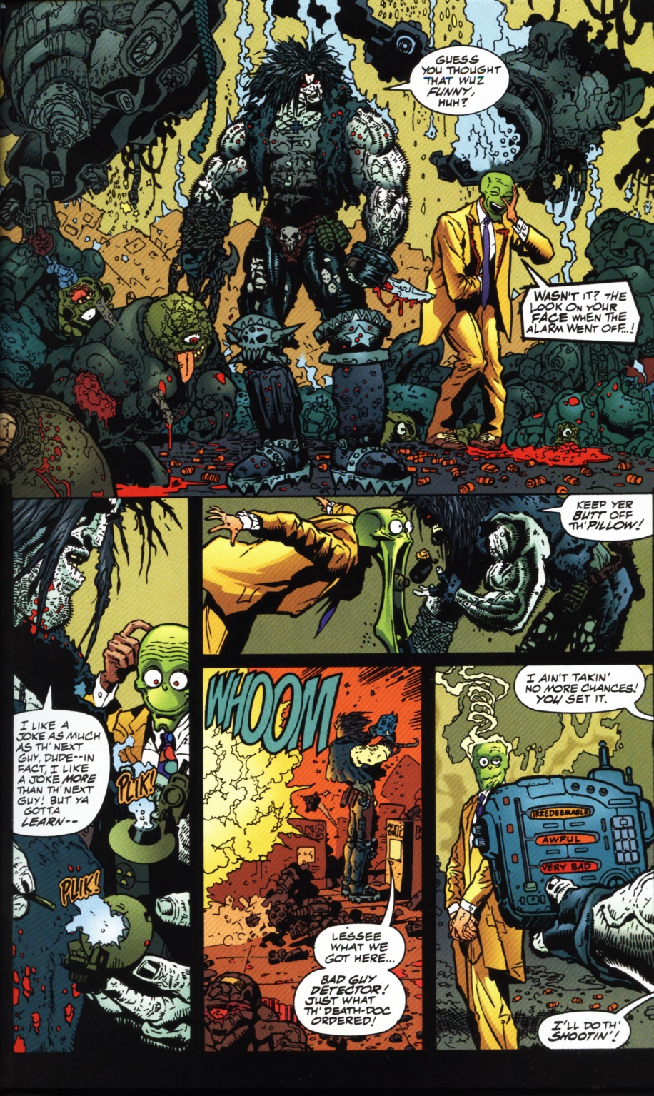 Read online Lobo/Mask comic -  Issue #2 - 10