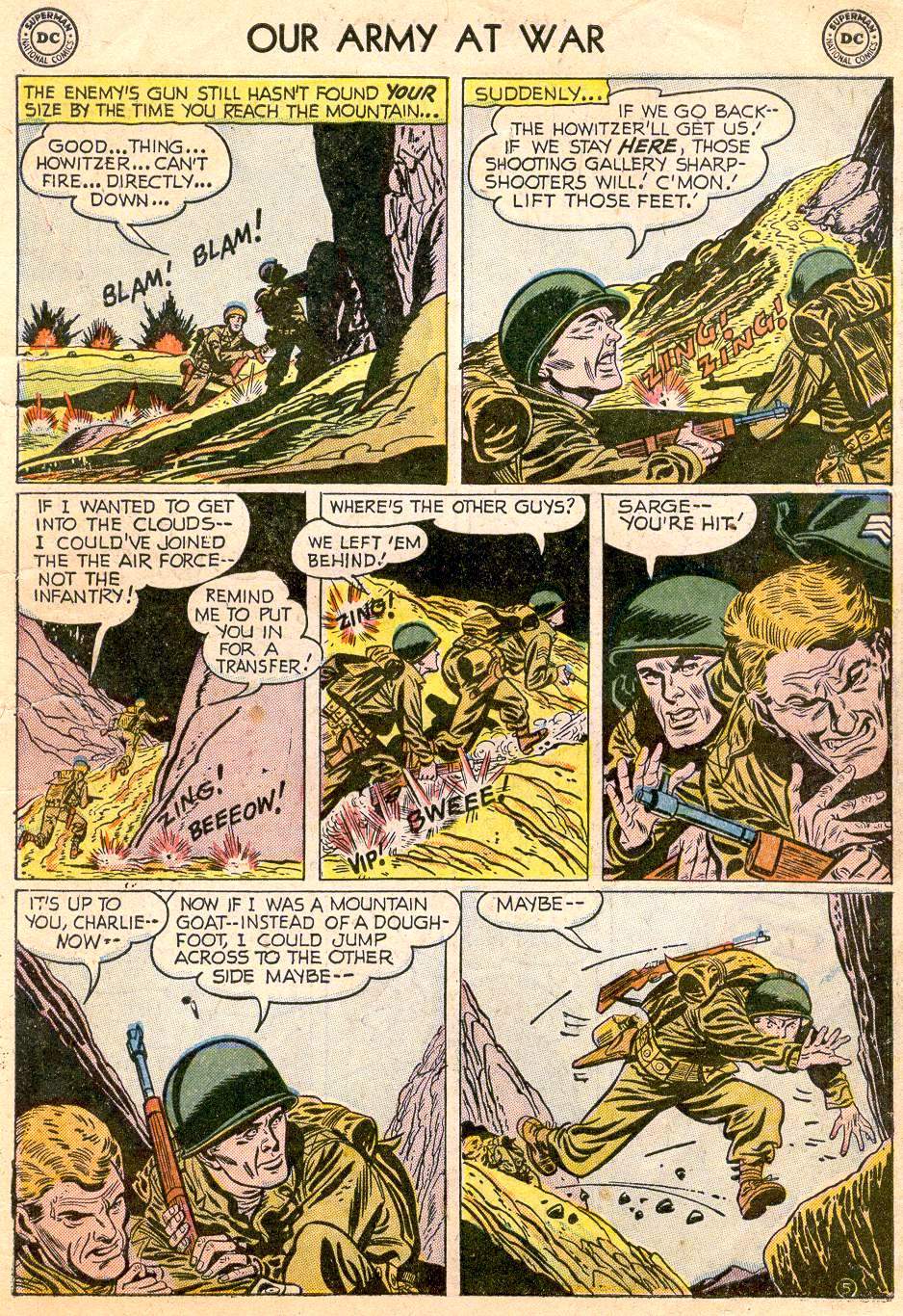 Read online Our Army at War (1952) comic -  Issue #31 - 7