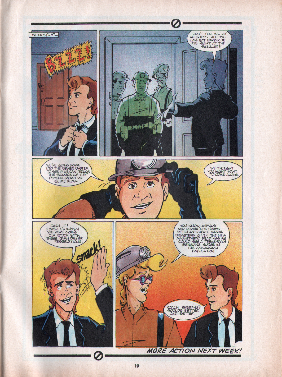 Read online The Real Ghostbusters comic -  Issue #88 - 19