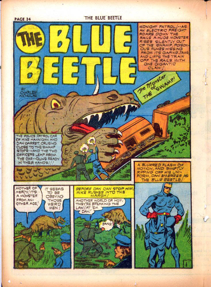 Read online The Blue Beetle comic -  Issue #10 - 35