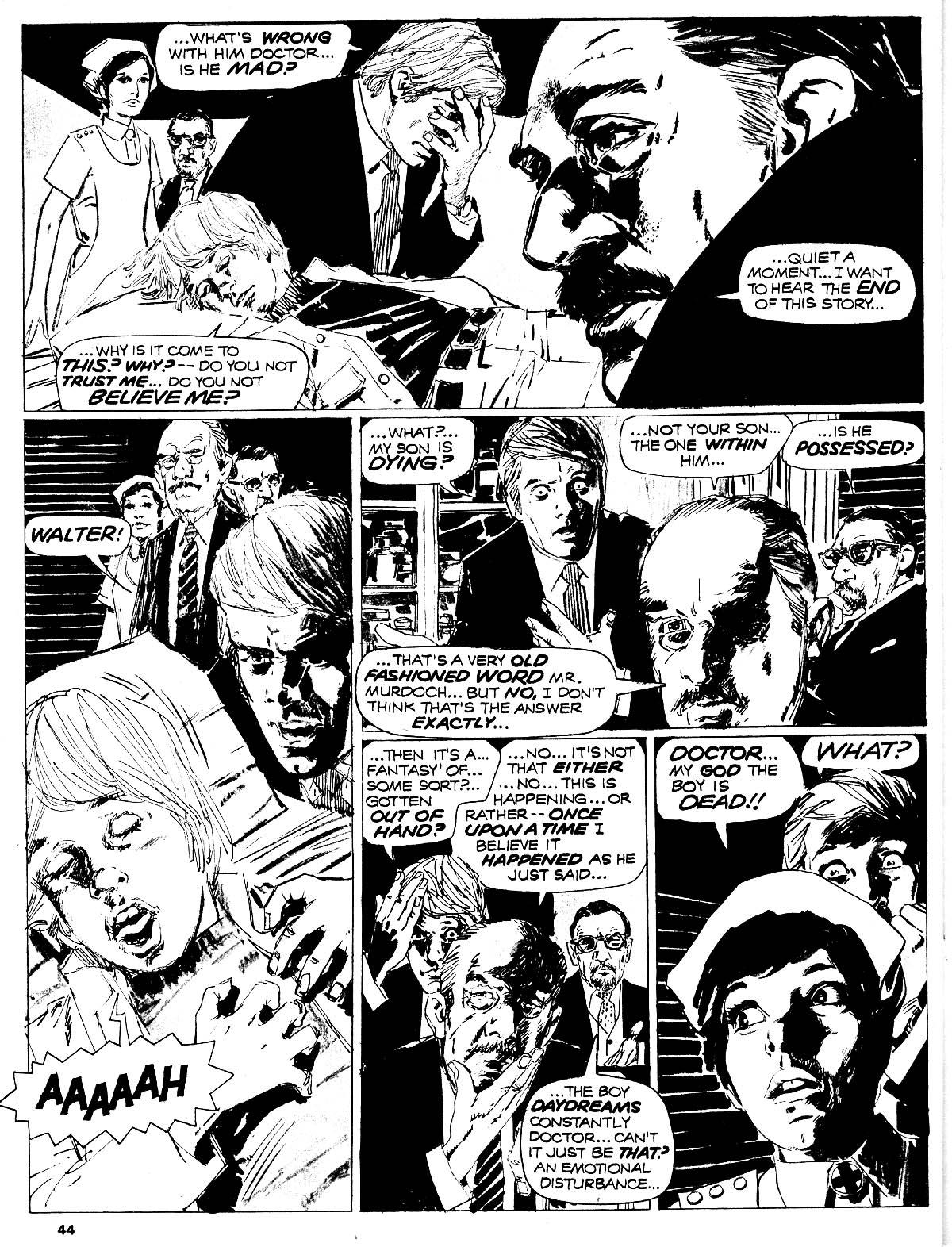 Read online Nightmare (1970) comic -  Issue #19 - 45