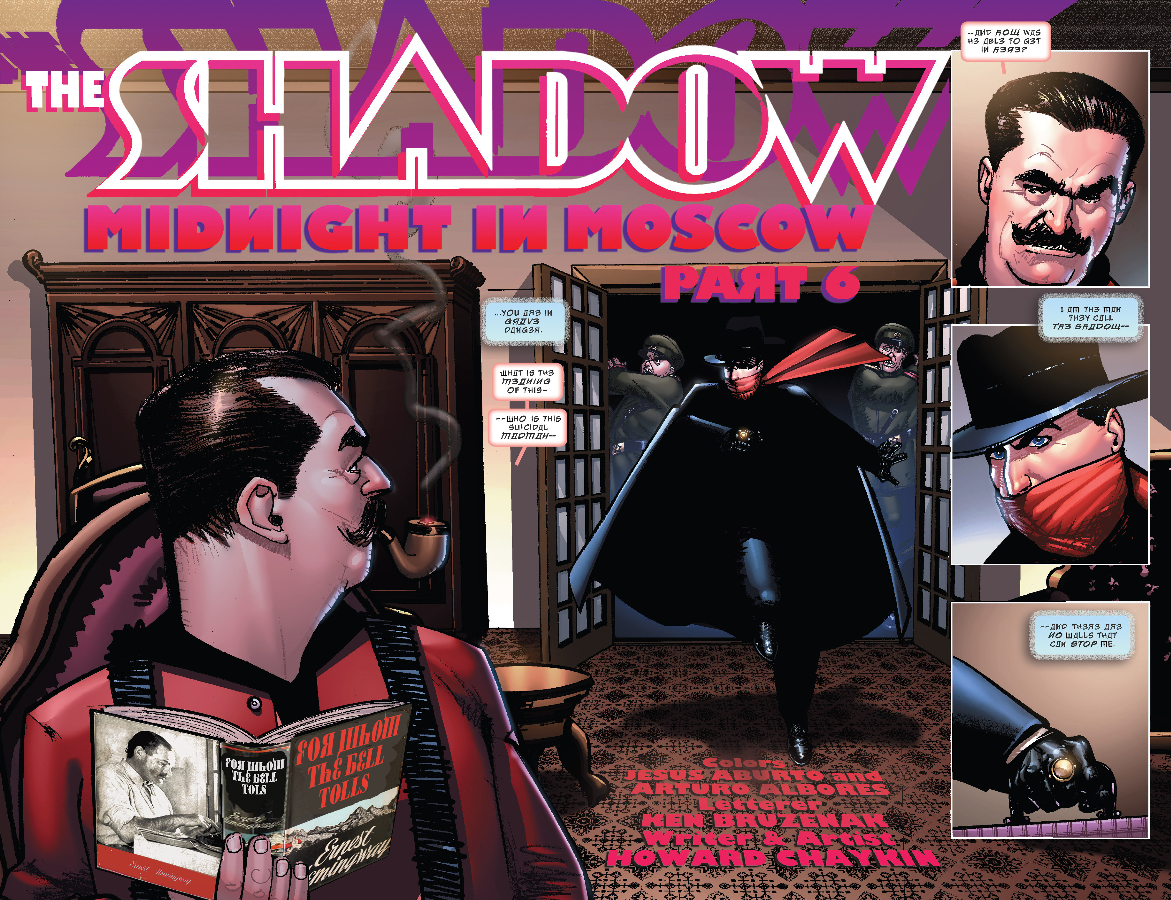 Read online The Shadow: Midnight in Moscow comic -  Issue #6 - 4