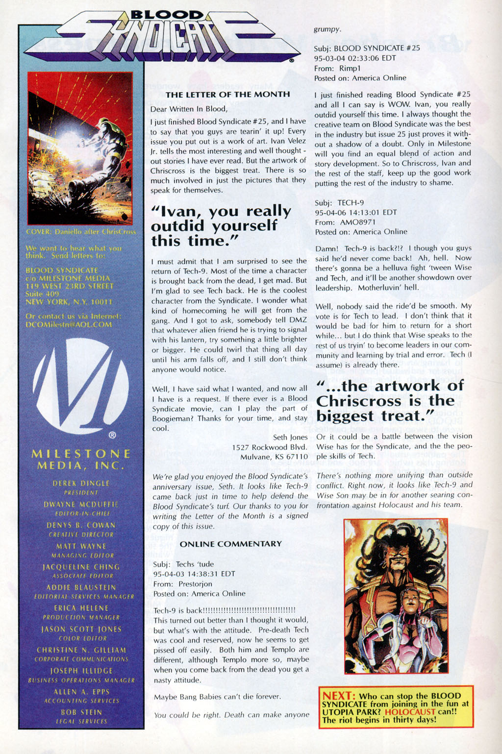 Read online Blood Syndicate comic -  Issue #28 - 24