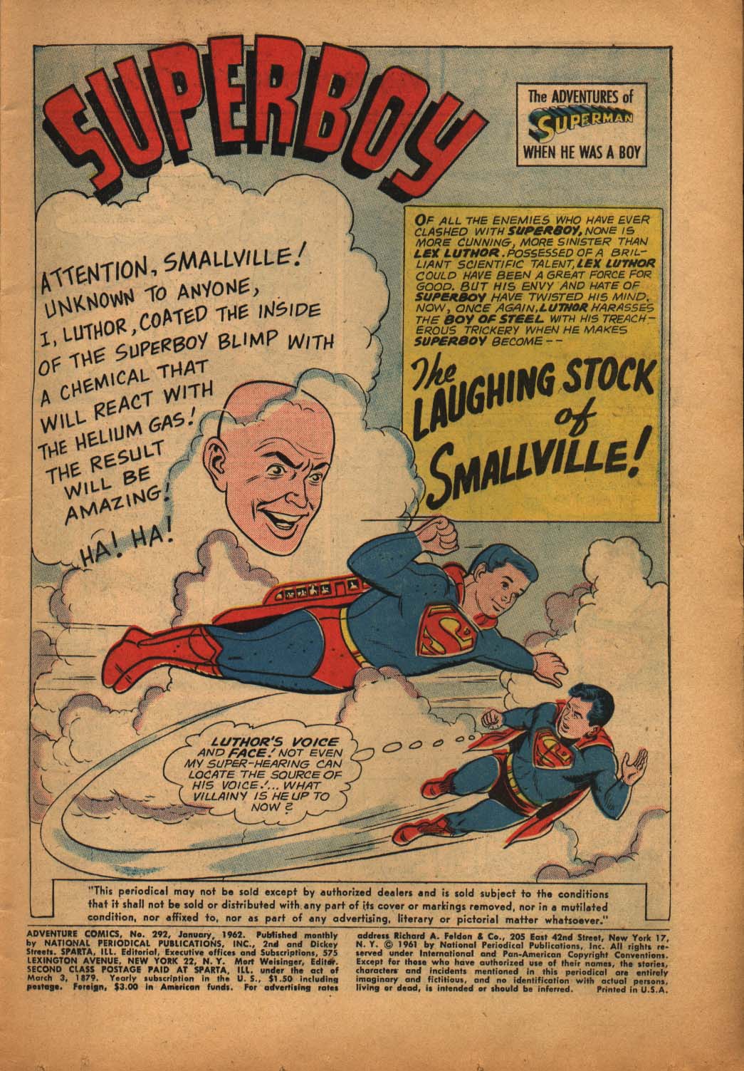Read online Adventure Comics (1938) comic -  Issue #292 - 3