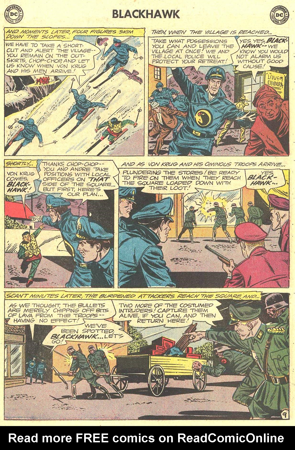 Read online Blackhawk (1957) comic -  Issue #194 - 12