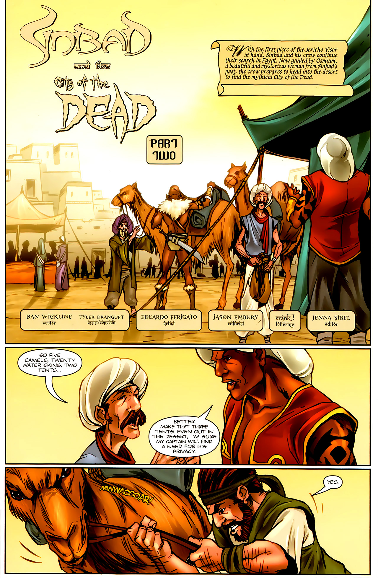 Read online 1001 Arabian Nights: The Adventures of Sinbad comic -  Issue #9 - 3