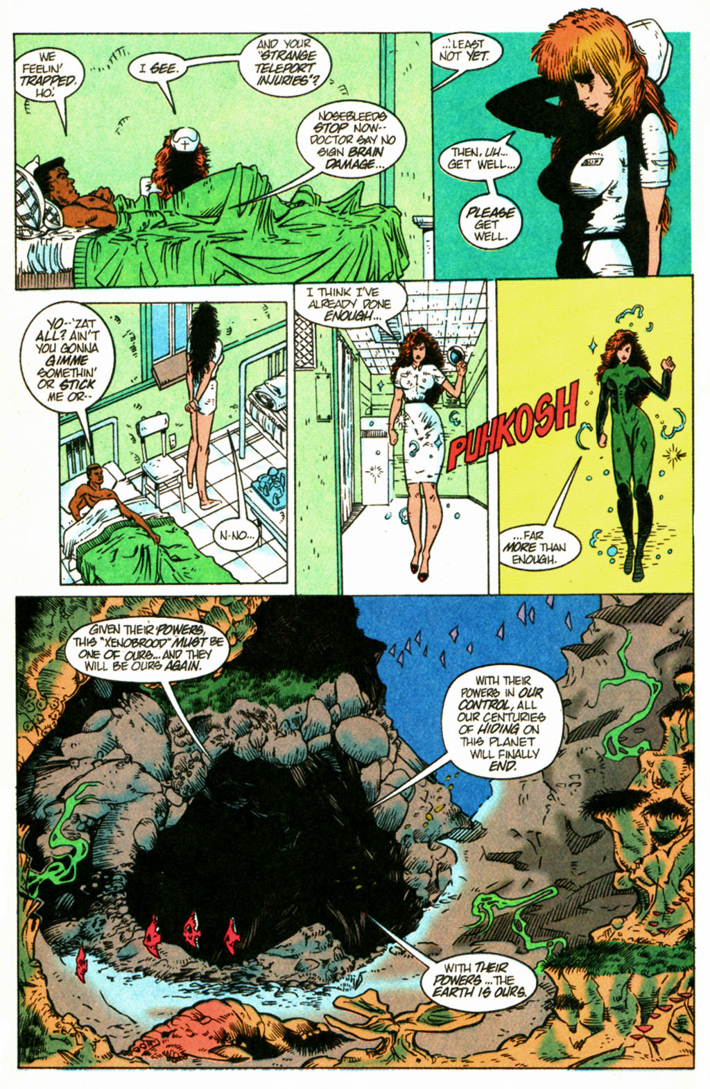 Read online Xenobrood comic -  Issue #2 - 7
