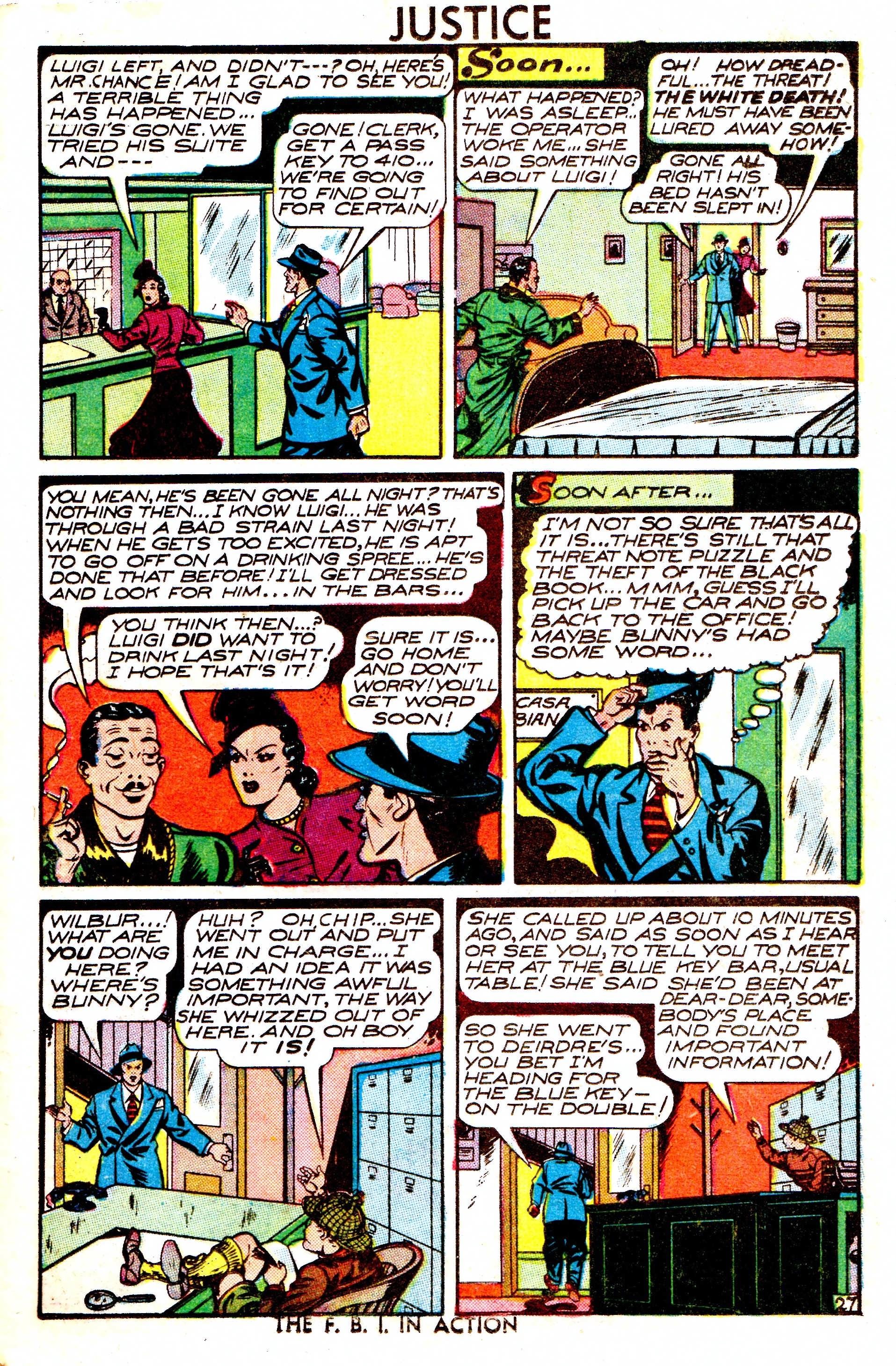 Read online Justice Comics (1947) comic -  Issue #1 - 30