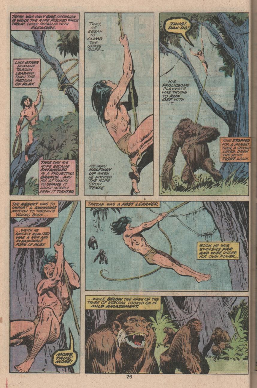 Read online Tarzan (1977) comic -  Issue # _Annual 1 - 21