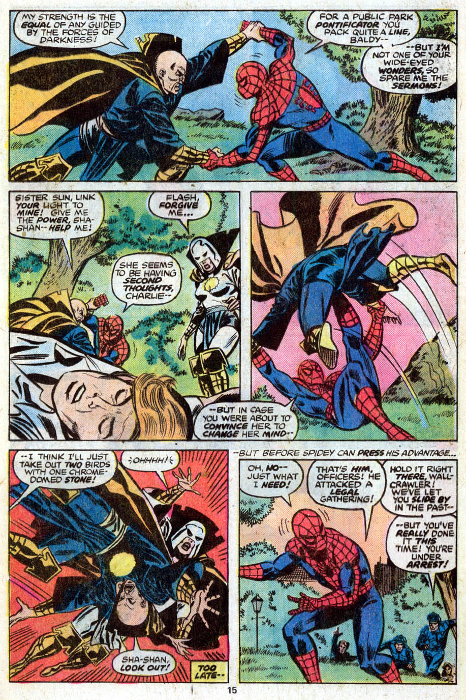 Read online The Spectacular Spider-Man (1976) comic -  Issue #12 - 10