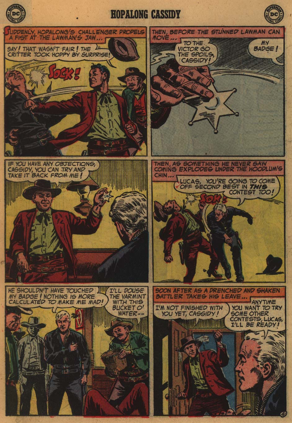 Read online Hopalong Cassidy comic -  Issue #93 - 6